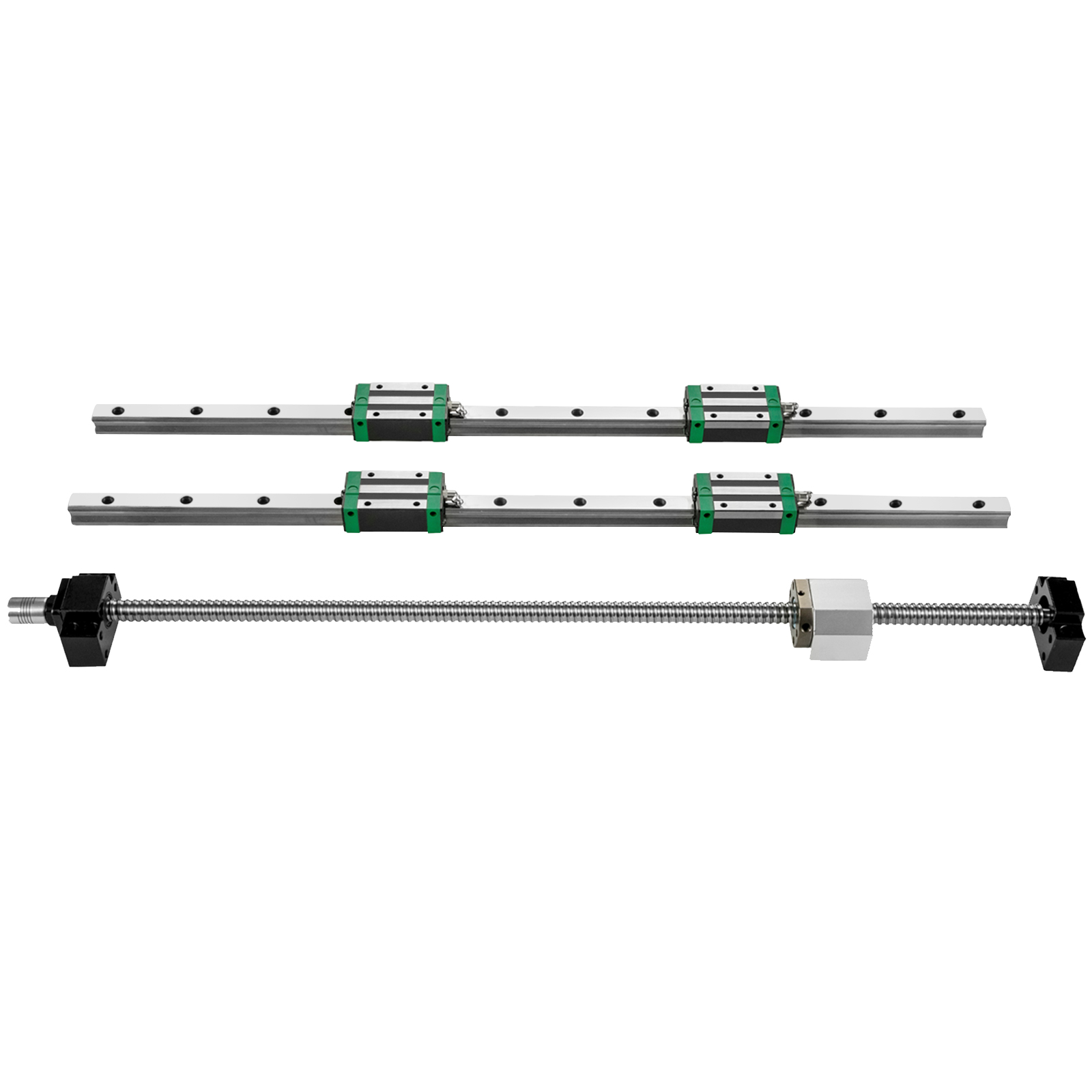 Linear Guide Rail 2Pcs HGR20-1 - Hgr20 Linear Guide Rail Ballscrew Set ulasan dan harga