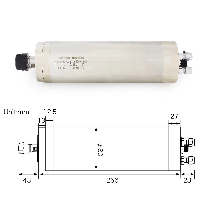 CNC Router Kit Waterproof Wate - 2.2Kw Water Cooled Spindle Kit Vfd ulasan dan harga